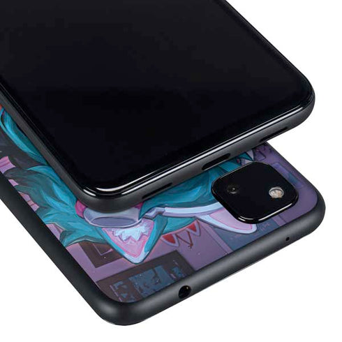 Anime Catgirl Gamer Nerd by Ivy Dolamore Google Pixel 4a Skin